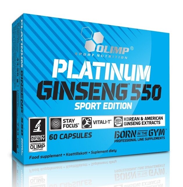 Olimp Sport Nutrition Platinum Ginseng 550 Sport Edition (60 кап)