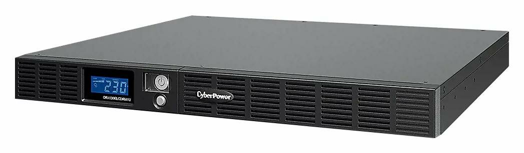 Источник бесперебойного питания CyberPower OR1000ELCDRM1U черный