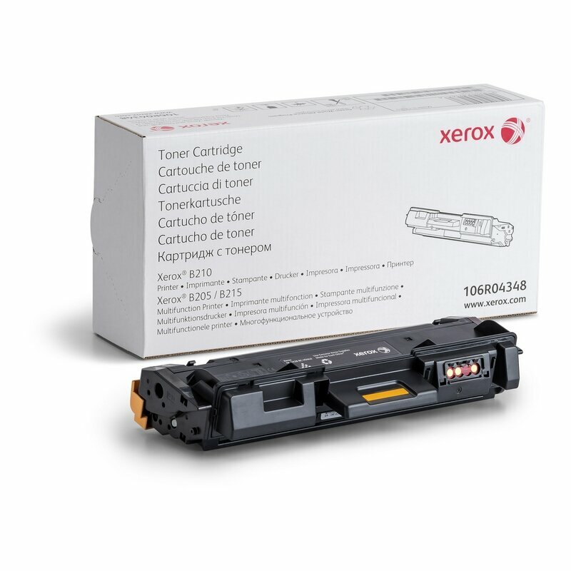 Тонер-картридж Xerox 106R04348 чер. для B210DNI/B205NI/B215DNI, 1055817