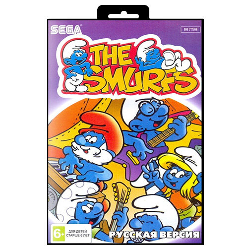 Игра для Sega: Smurfs (Смурфики)