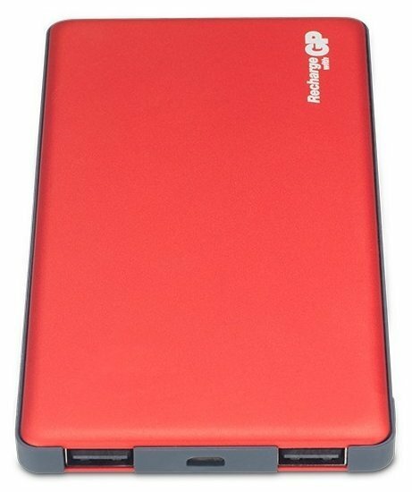 Мобильный аккумулятор GP Portable PowerBank MP05 5000mAh (MP05MAR), красный