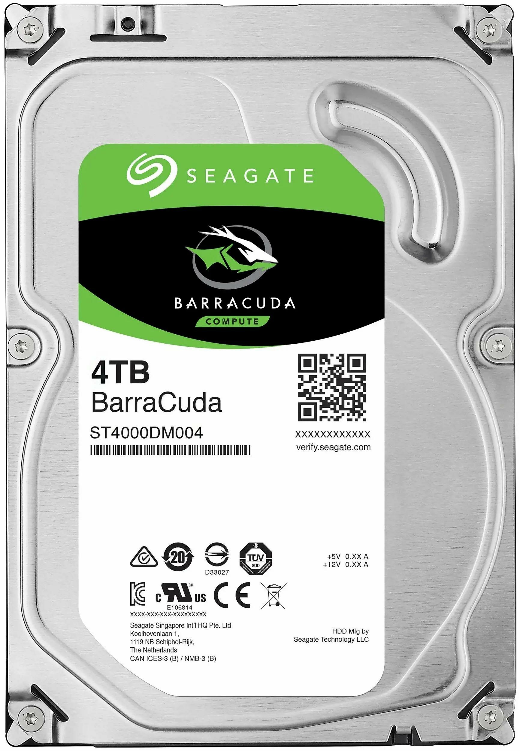   Seagate ST4000DM004 4Tb