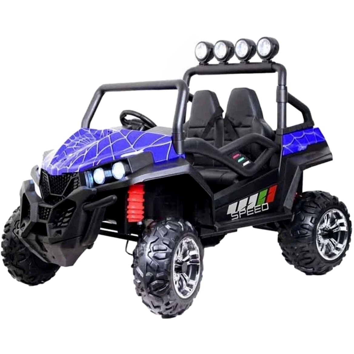 RIVERTOYS электромобиль Buggy T888TT 4WD 24V - синий Spider