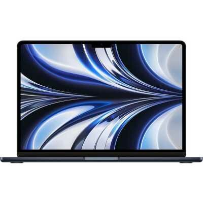 Ноутбук Apple MacBook Air 13 2022 MLY43LL/A ENG Apple M2, 8192 Mb, 13.6" 2560х1664, 512 Gb SSD, DVD нет, Mac OS, полночный, 1.24 кг, английская клавиатура, MLY43LL/A ENG