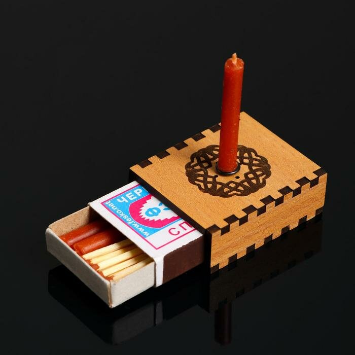 фото Набор ларец желаний "Притяжение любви" со свечками, 5,2х4,5х2 см