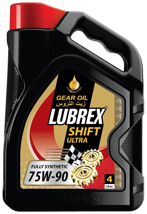 Трансмиссионное масло LUBREX SHIFT ULTRA 75W-90 GL-4/GL-5 4л.