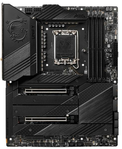 Материнская плата MSI MEG Z690 UNIFY Socket 1700 Z690 4xDDR5 2xPCI-E 16x 1xPCI-E 4x 6xSATA III ATX Retail