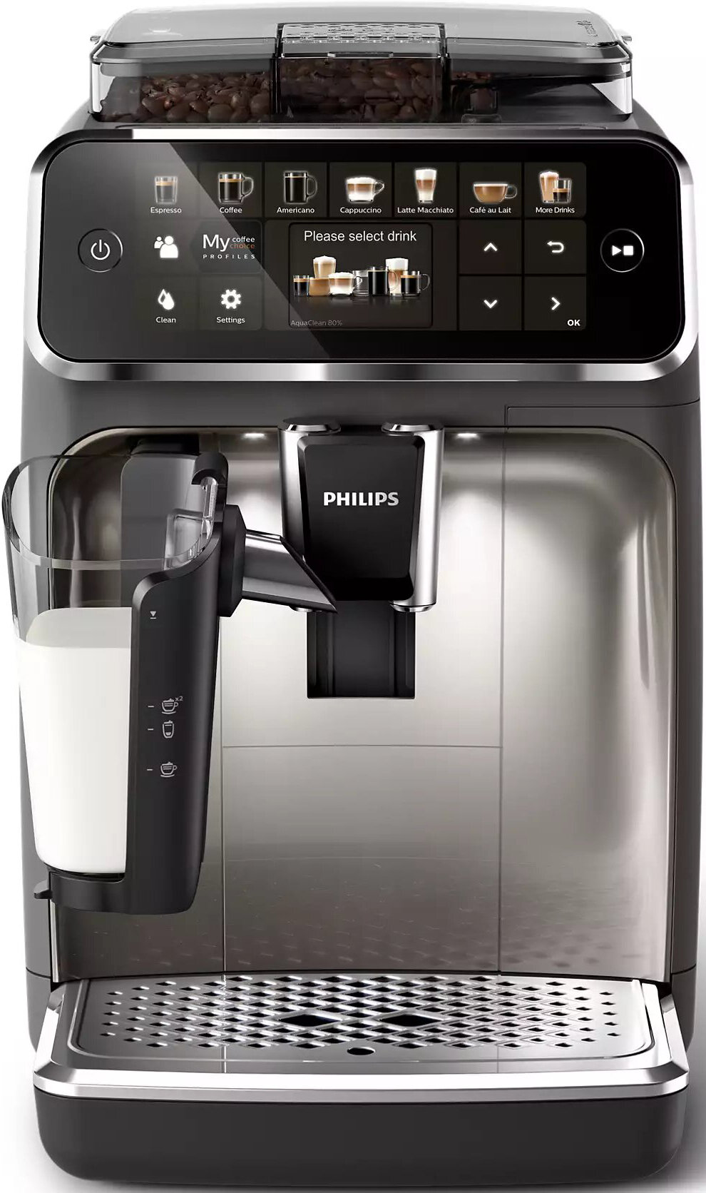 Кофемашина Philips EP5444/90 1850 Вт серый