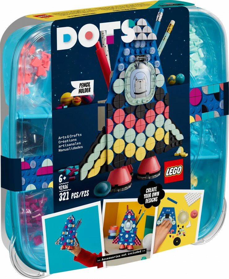 Lego Dots Конструктор Lego Dots подставка для карандашей 321 деталь 41936