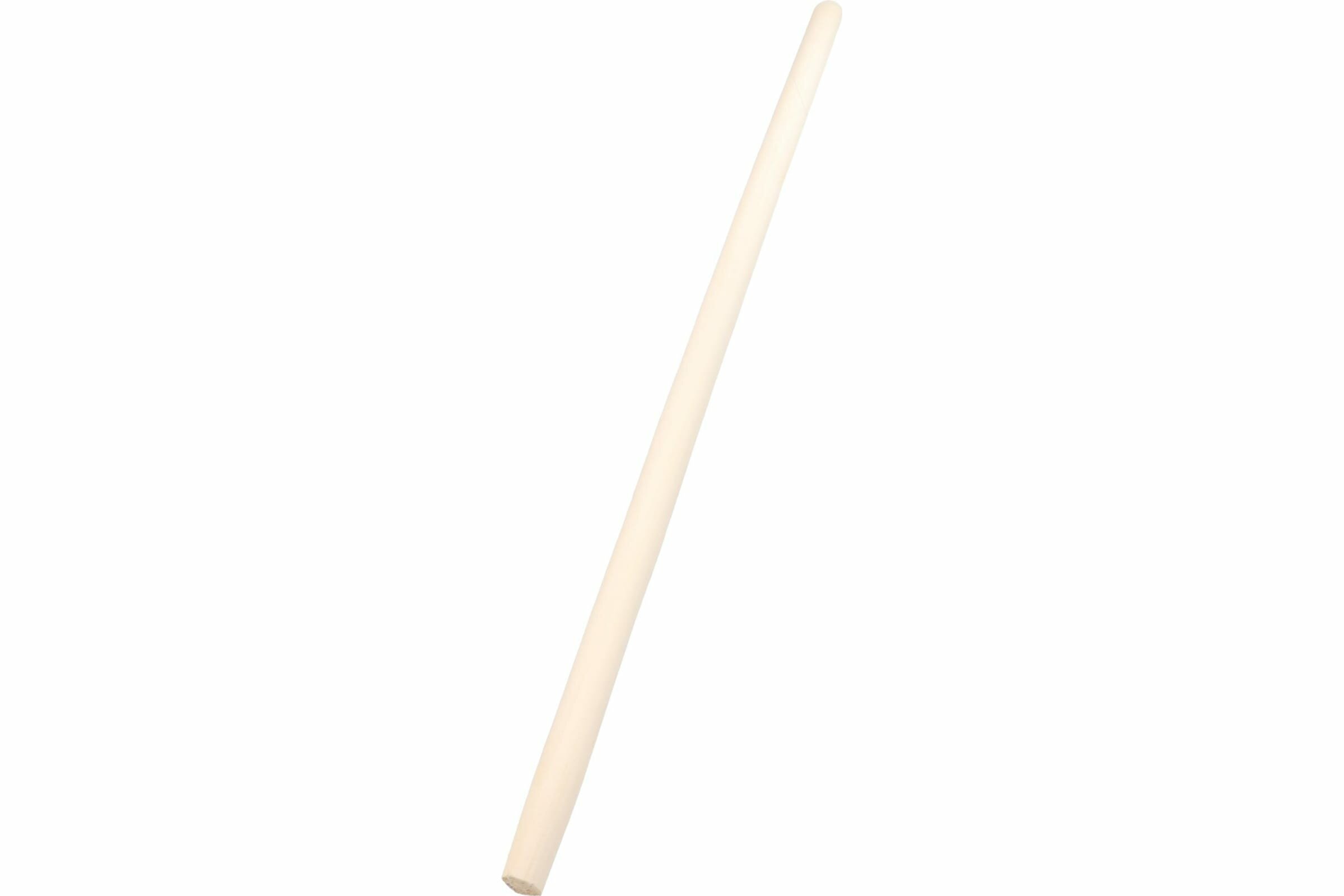 UOKSA Чер.32мм1200дер/Черенок для лопаты длинна 1200мм диаметр 32 мм деревянный 4124