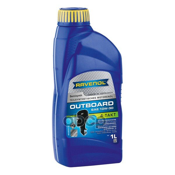 Ravenol Outboard 4t 10/30 Мин (1л) Лодки Ravenol арт. 1153203-001-01-999