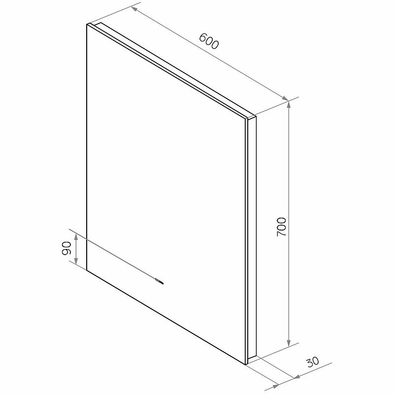 Зеркало Continent Trezhe Led 600х700 (ЗЛП542) - фотография № 5