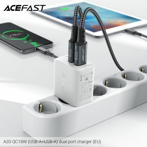 Зарядное устройство сетевое ACEFAST - фото №3
