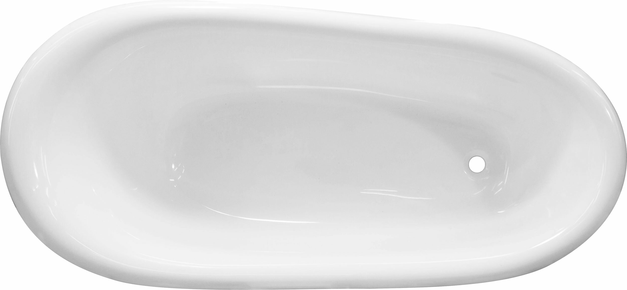 Ванна из искусственного камня Эстет Марсель 160х80 ножки белые - фотография № 4