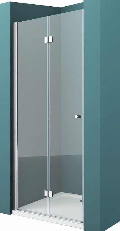 Душевая дверь BelBagno Albano 80 ALBANO-BS-12-80-C-Cr профиль Хром стекло прозрачное - фотография № 2