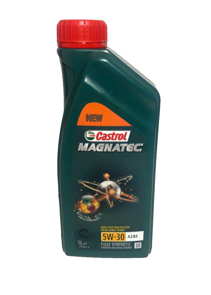 Синтетическое моторное масло Castrol Magnatec 5W-30 А3/В4, 1 л, 1 шт.