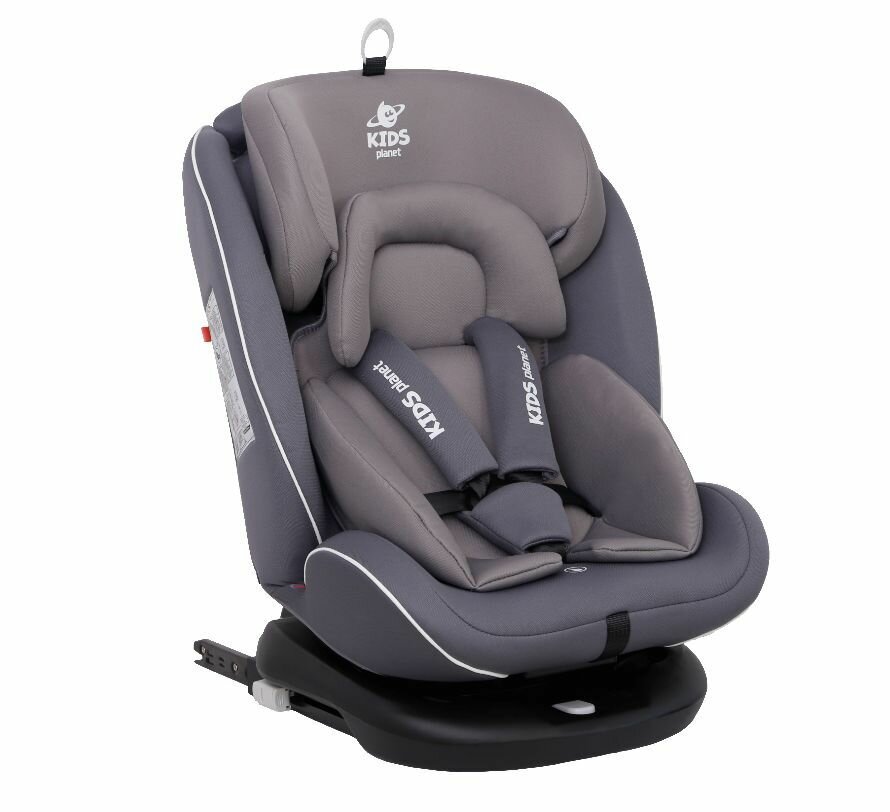 Автокресло детское KIDS PLANET STARSHIP ISOFIX KRES3606 0+/I/II/III 0-36 кг 0-12 лет серый