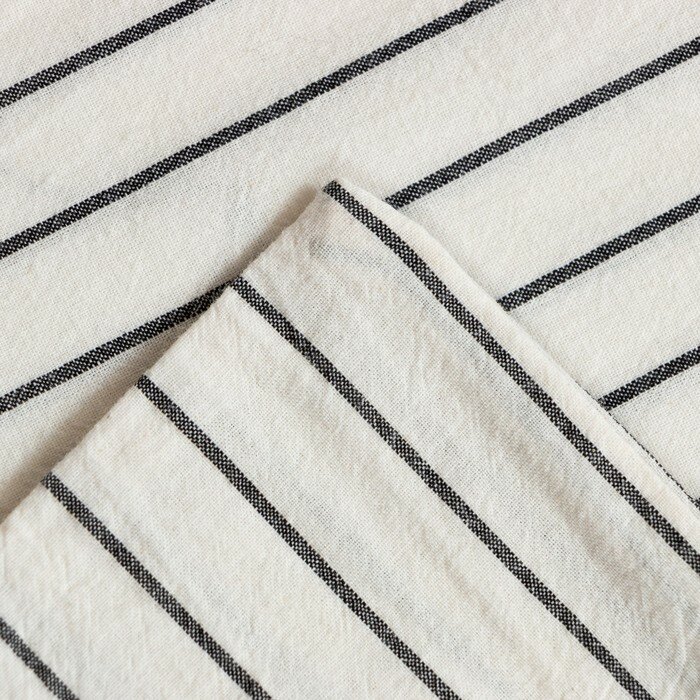 Постельное бельё Этель евро White stripes 200х220 см,220х240 см,50х70-2шт, 100% жатый хлопок, 140 гр/м2 - фотография № 2