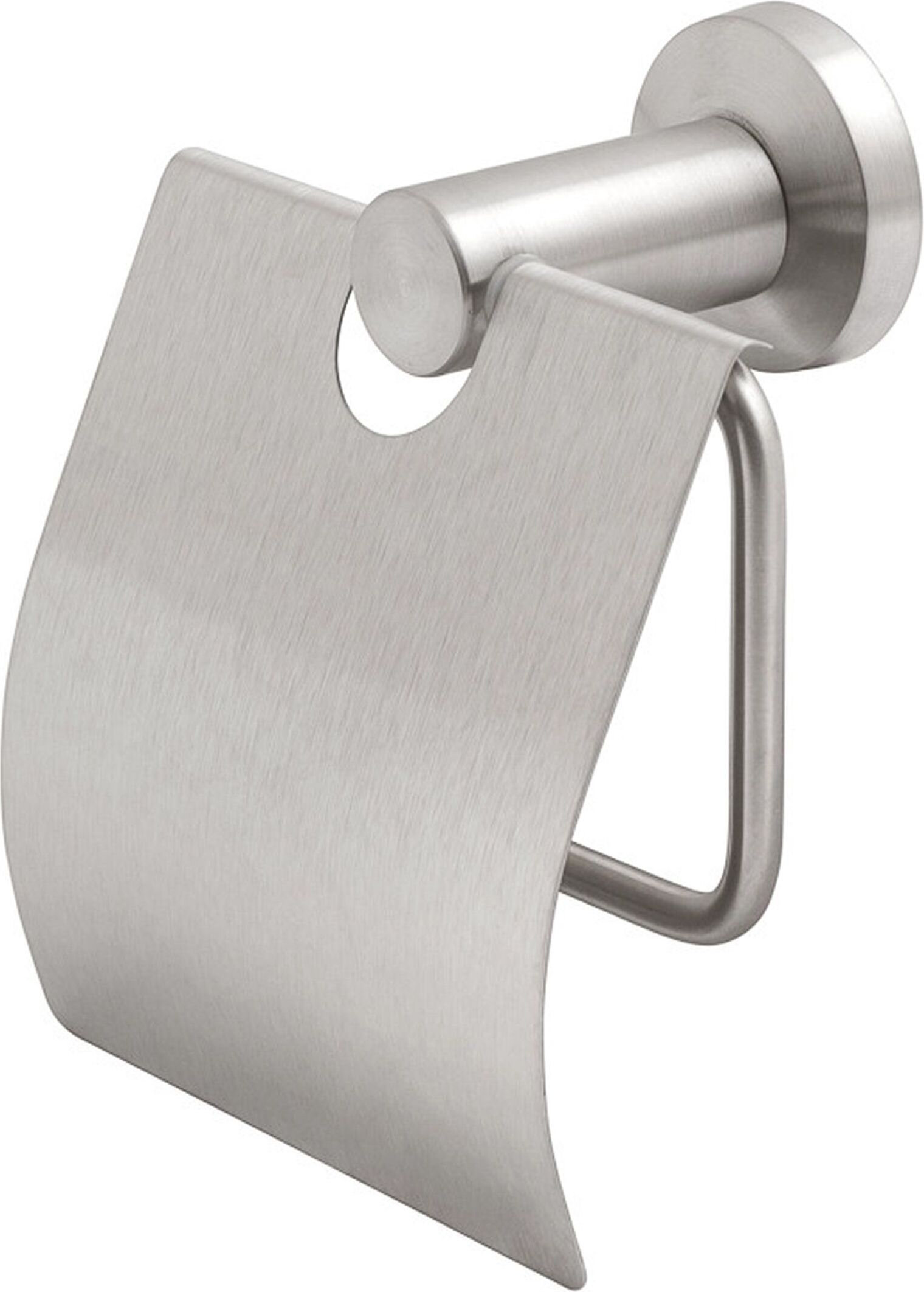 фото Держатель для туалетной бумаги WESS FORCE металлик 210х205х60 мм