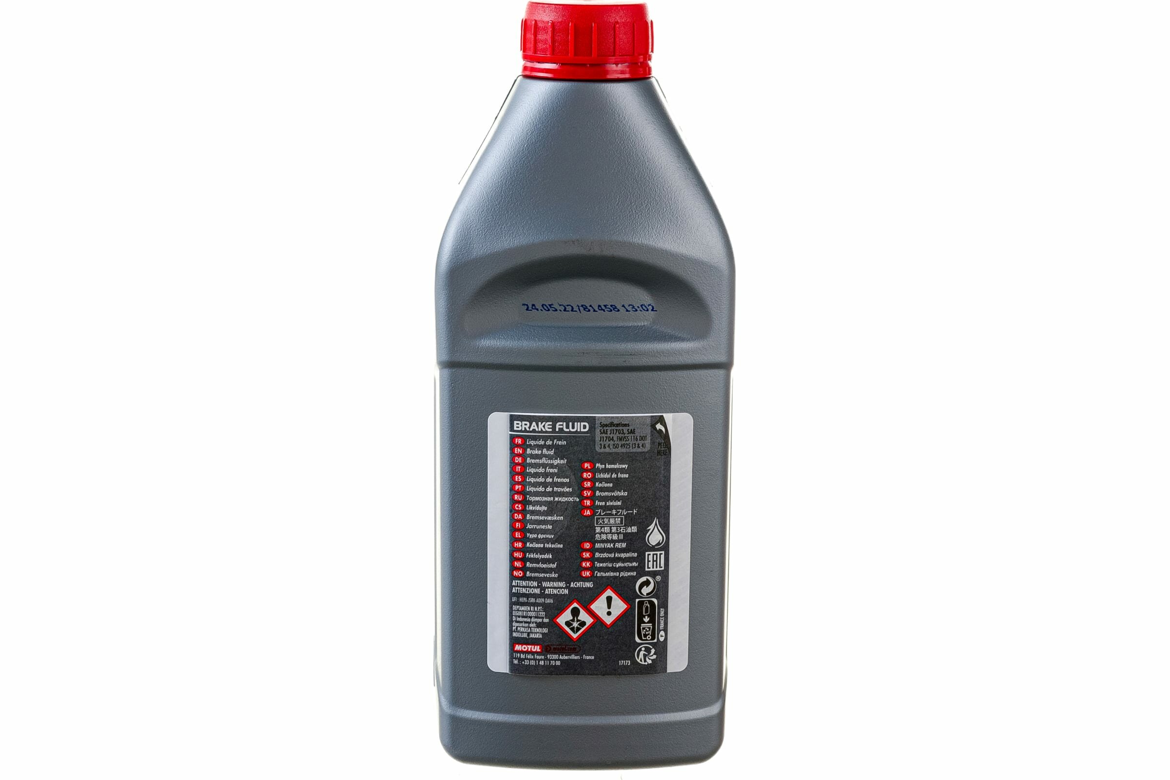 MOTUL Тормозная жидкость DOT 3&4 Brake Fluid FL 1л 105835