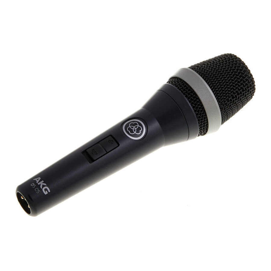 AKG D5 CS - микрофон вокальный динамический кардиоидный с выключателем, разъём XLR