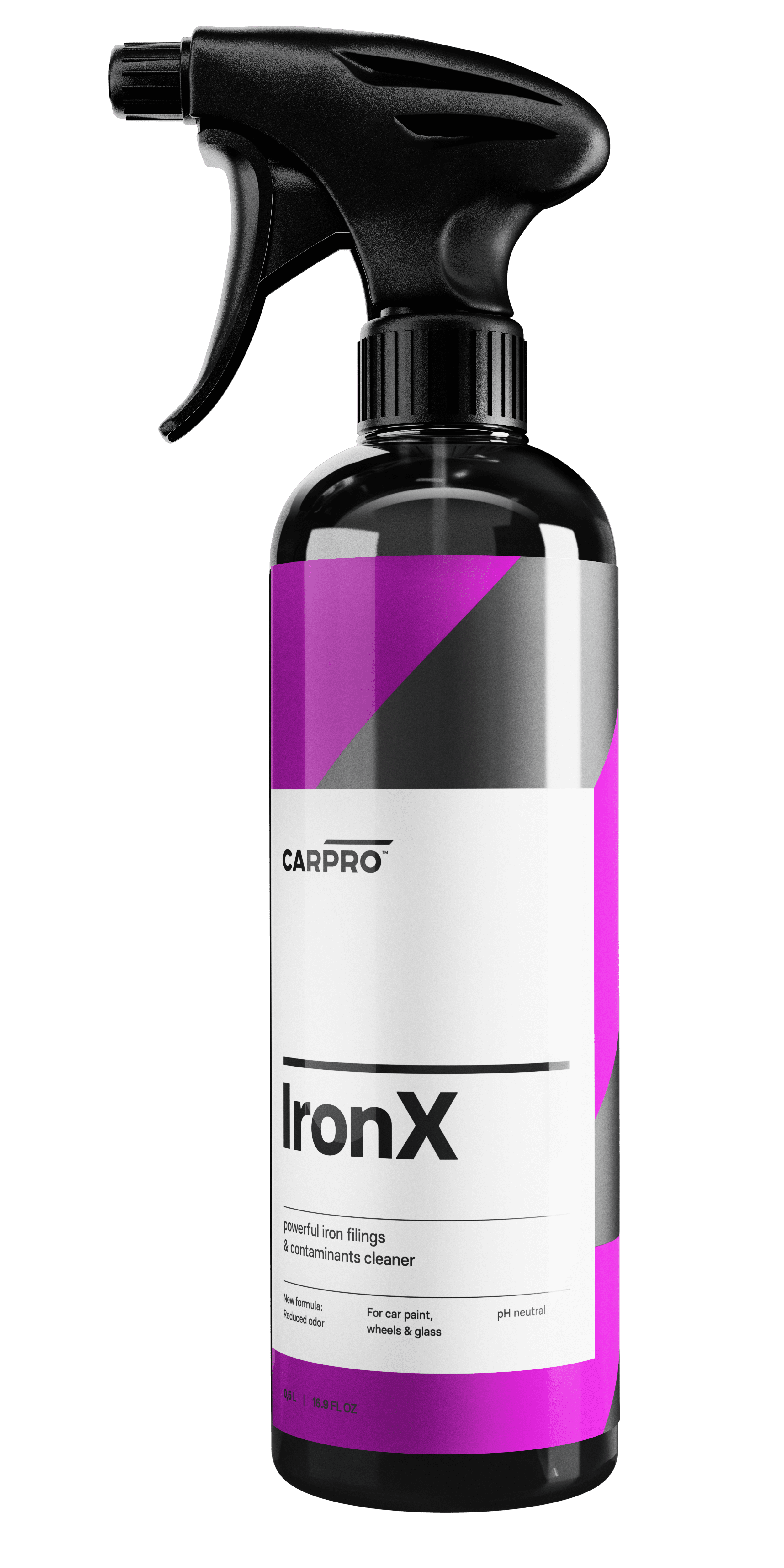 Очиститель коррозии-металлических вкраплений(аромат вишни) 500ml IronX CHERRY CARPRO