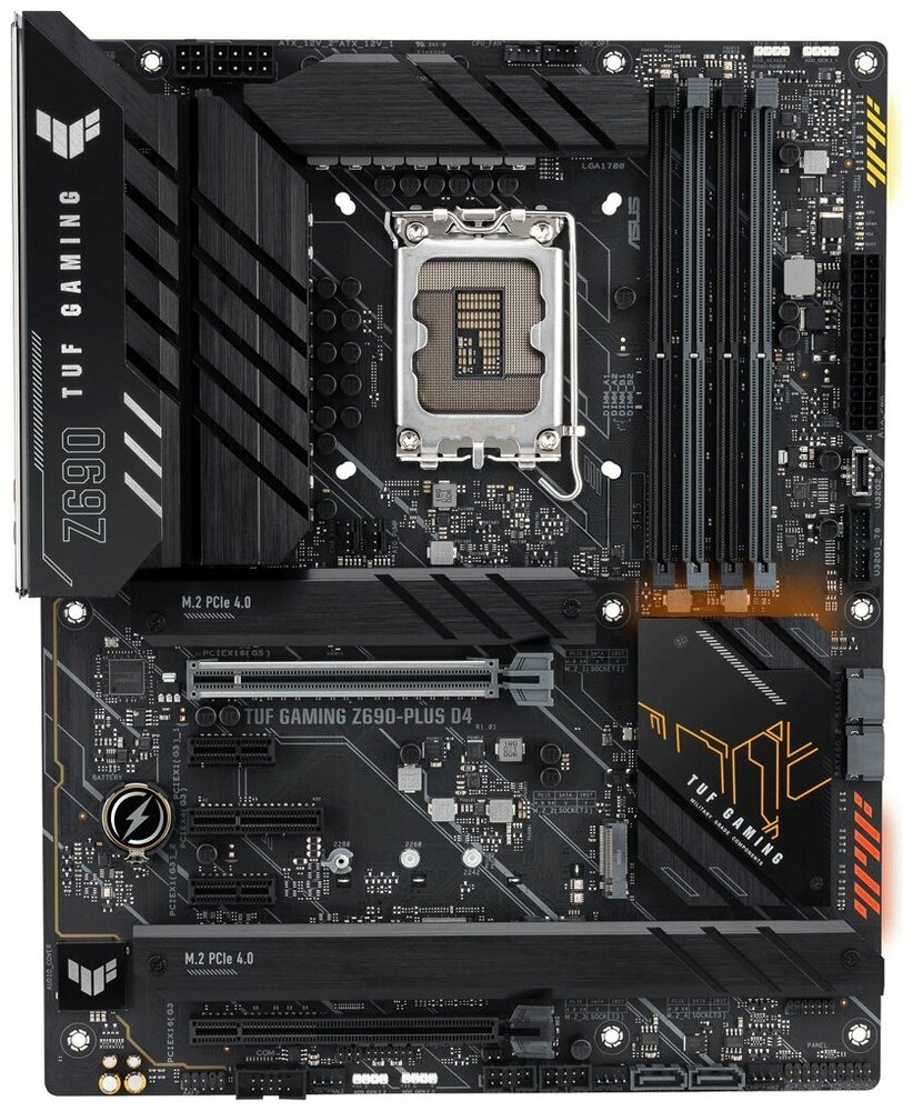 Материнская плата Asus TUF Gaming Z690-plus D4 (lga1700, Atx) TUF Gaming Z690-plus D4 .