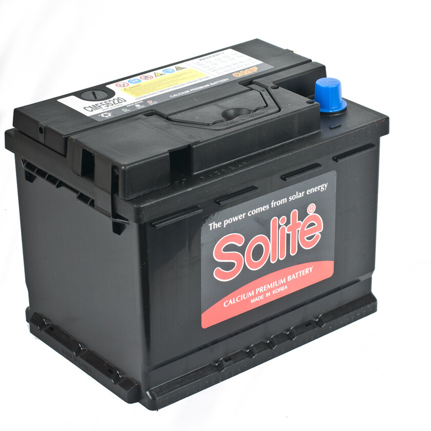 Автомобильный аккумулятор Solite 62Ач 600А прямая полярность