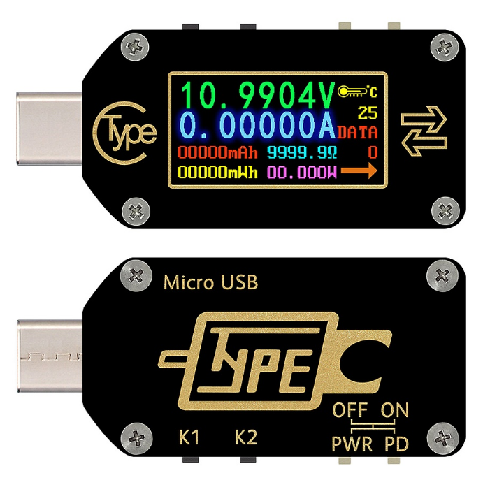 USB тестер RuiDeng Model: TC66 - фотография № 2