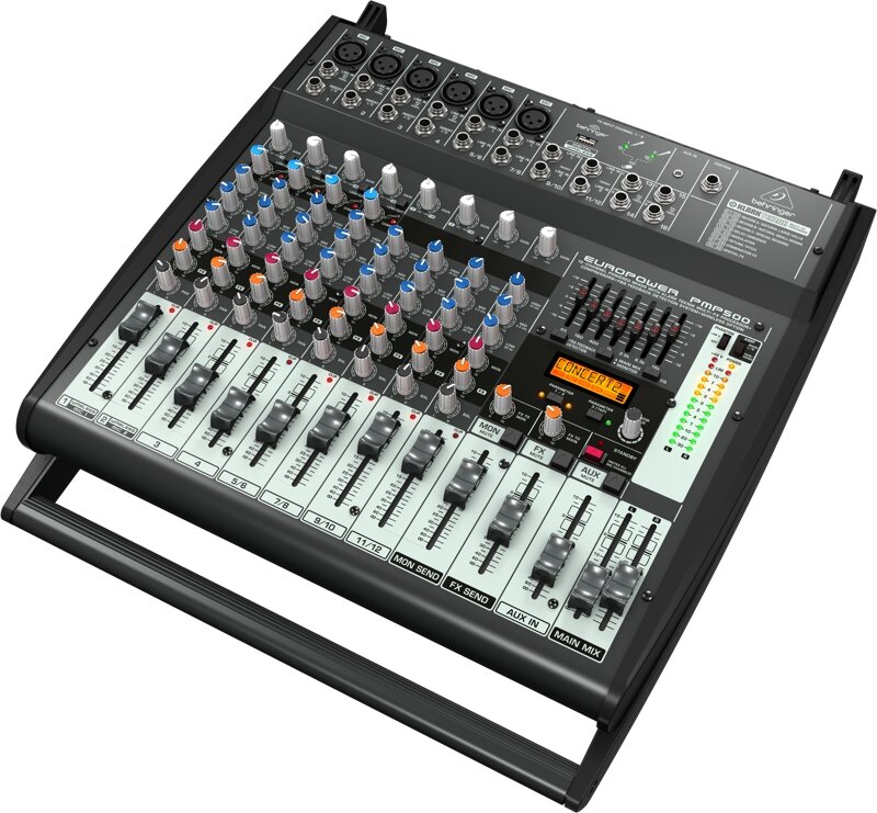 Behringer PMP500 микшер с усилителем 500 Вт