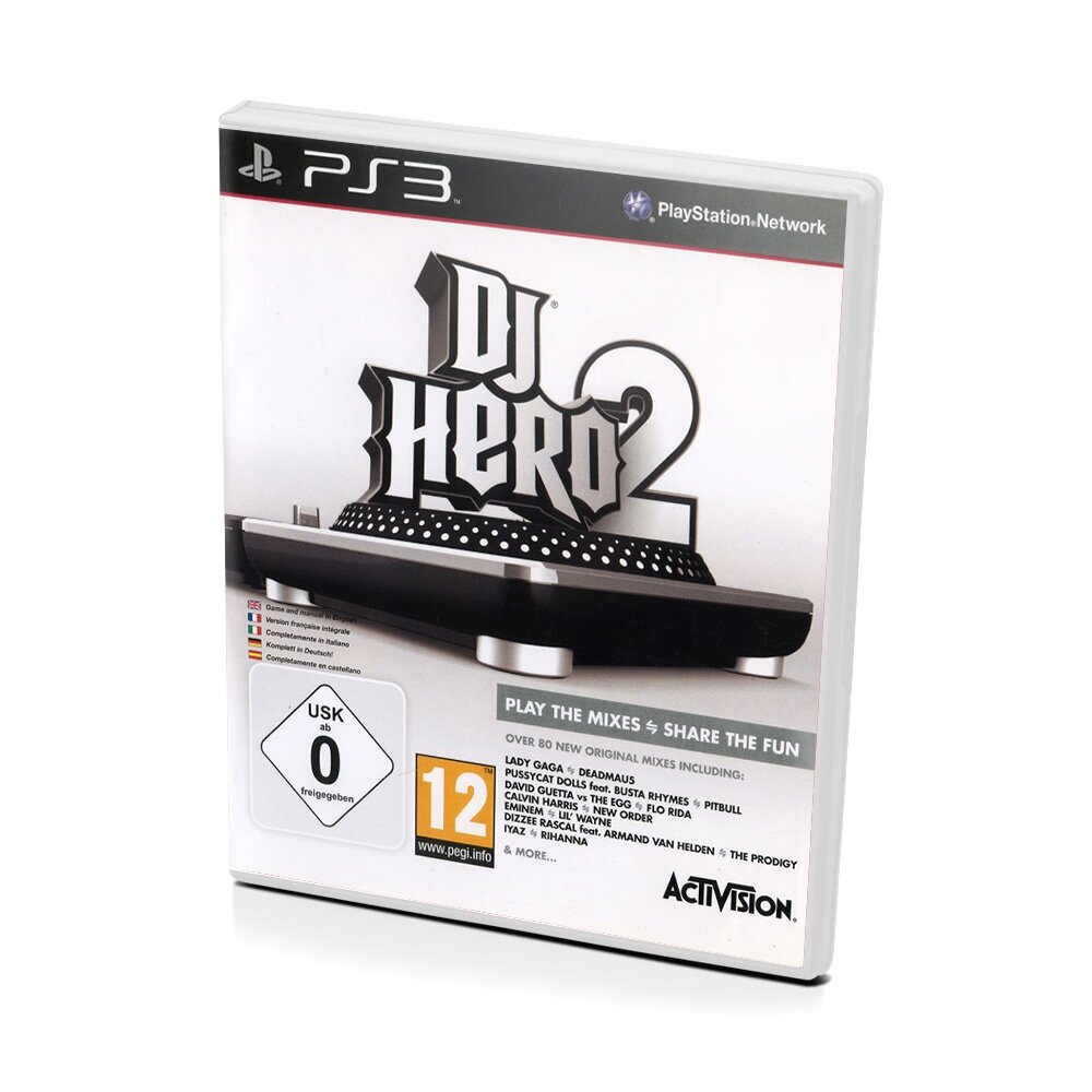 DJ Hero 2 (PS3) английский язык