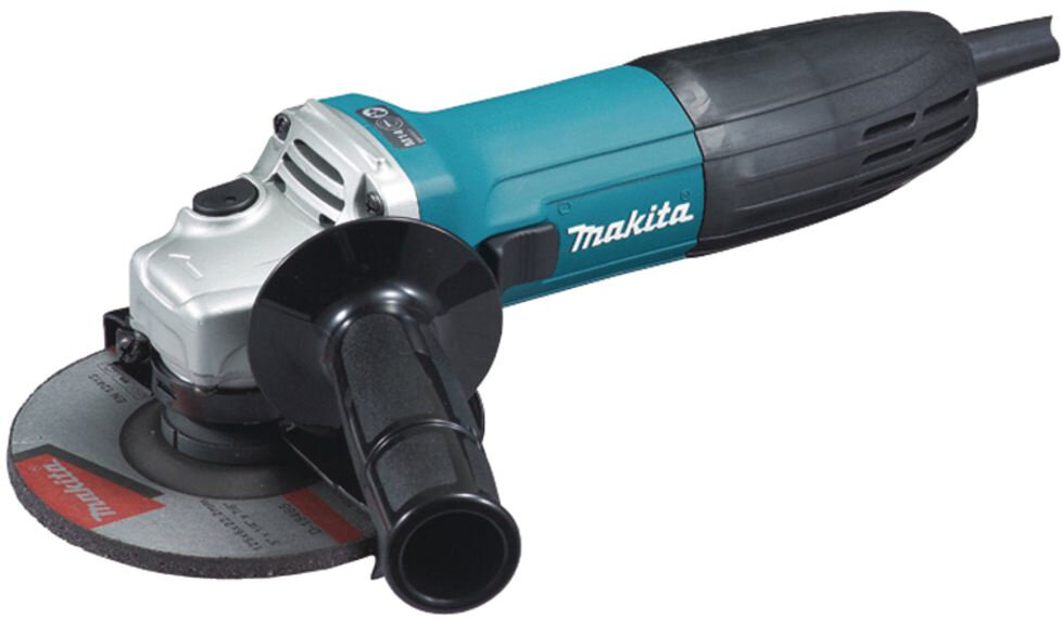 Углошлифовальная машина Makita GA5030 + перчатки 720Вт 11000об/мин рез.шпин.:M14 d=115/125мм