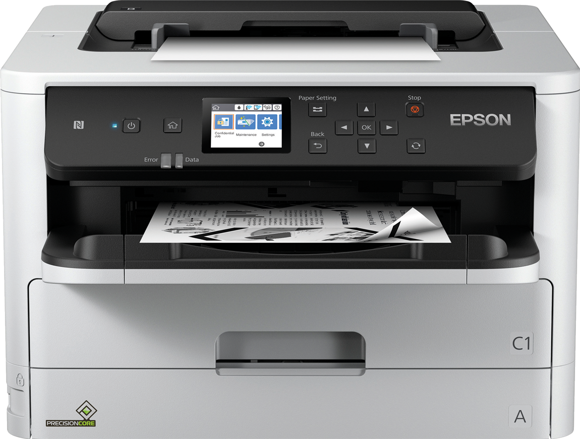 Принтер струйный Epson WorkForce Pro WF-M5298DW монохромный, А4, печать 1200x2400dpi, 34ppm, 330л.,д