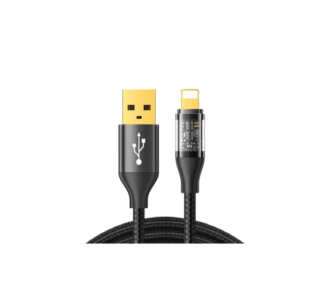 JOYROOM Кабель USB-A - Lightning 2.4A 1,2м Черный S-UL012A12