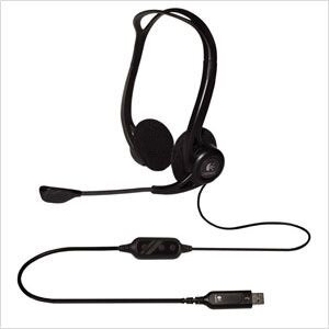 Проводные наушники Logitech 960 USB Headset