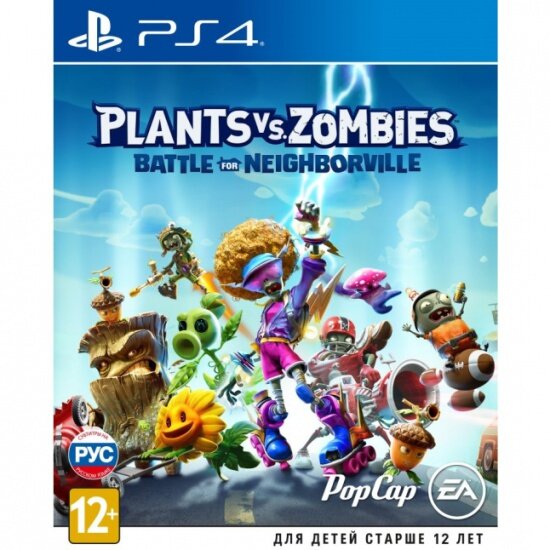 Игра PS4 Plants vs. Zombies: Битва за Нейборвиль для , русские субтитры