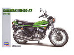 Hasegawa Мотоцикл Kawasaki KH400-A7 (1:12) Модель для сборки - изображение