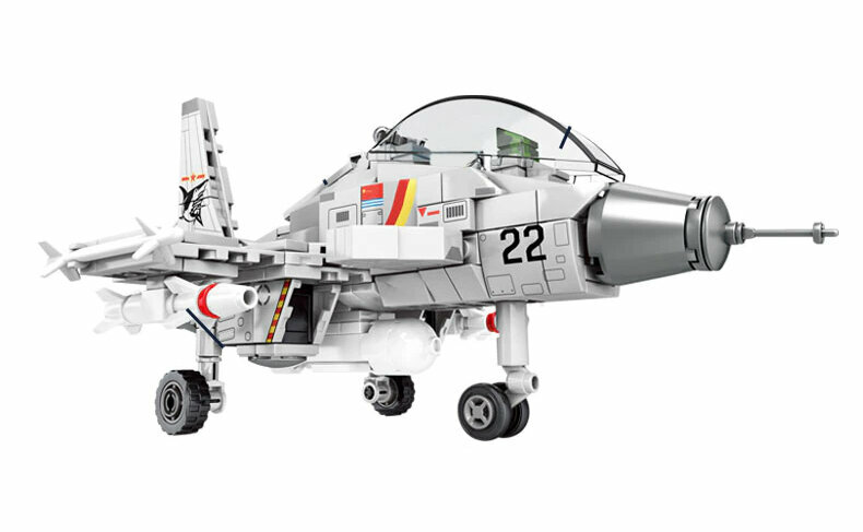 Конструктор Sembo Block "Палубный истребитель - Shenyang J-15" 202037 / 366 деталей