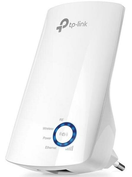 Точка доступа TP-LINK TL-WA850RE 802.11bgn 300Mbps 2.4 ГГц 1xLAN белый