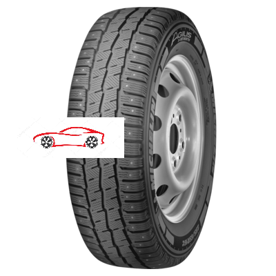 Зимние шипованные шины Michelin Agilis X-Ice North 225/75 R16C 121/120R