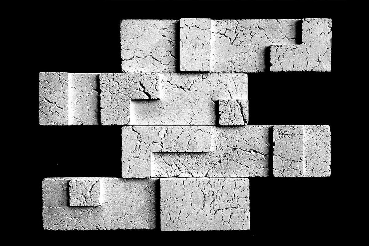 Кирпич тетрис - формы для производства облицовочной плитки для отделки стен. Мозаика, кирпич, камень и 3D - в одном дизайне. - фотография № 5