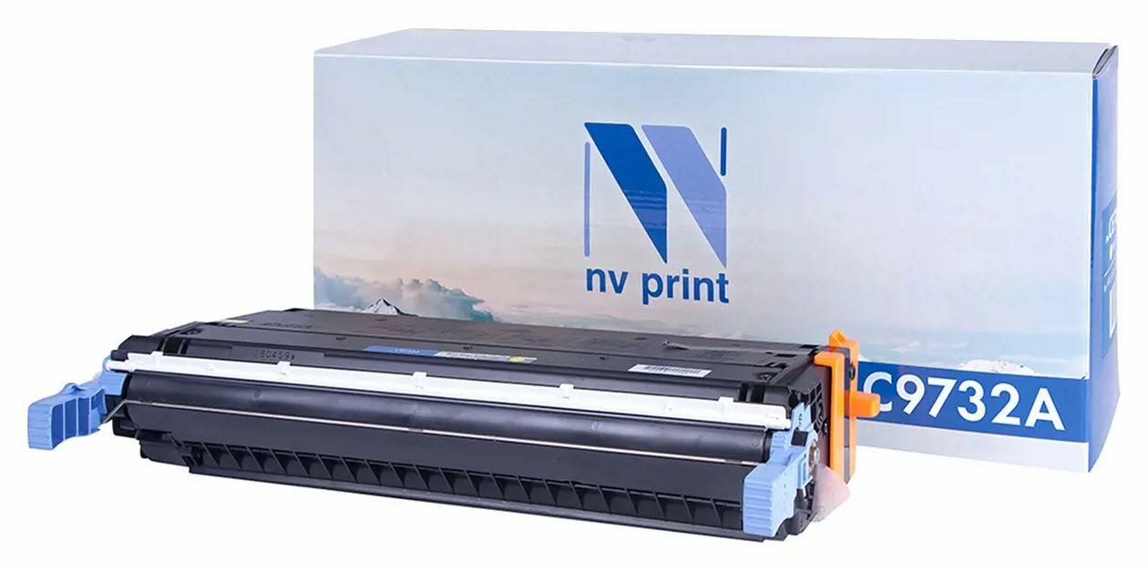 Картридж лазерный NV-Print NV-C9732AY, желтый