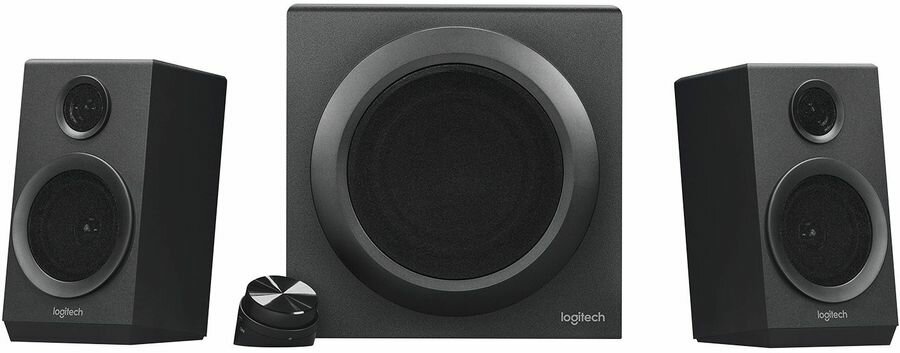 Колонки Logitech Z333 2.1 черный 40Вт