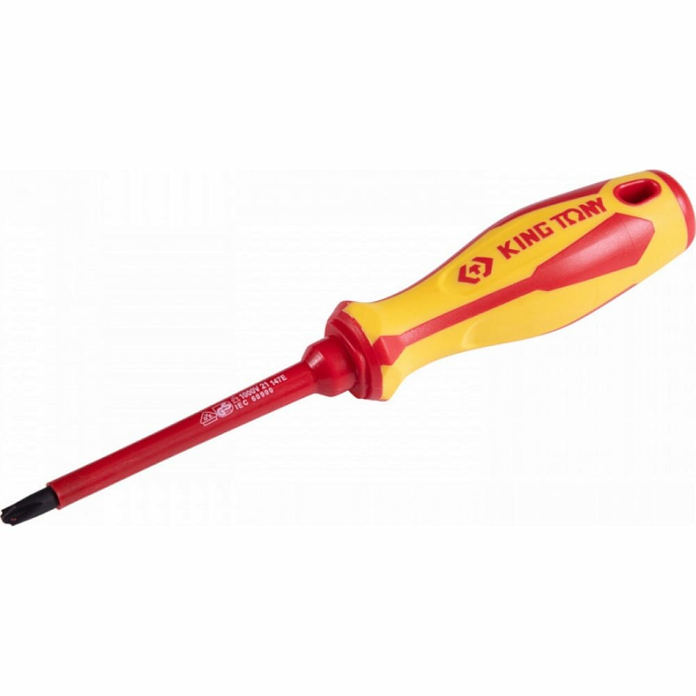 фото Комбинированная диэлектрическая отвертка KING TONY 147e0204