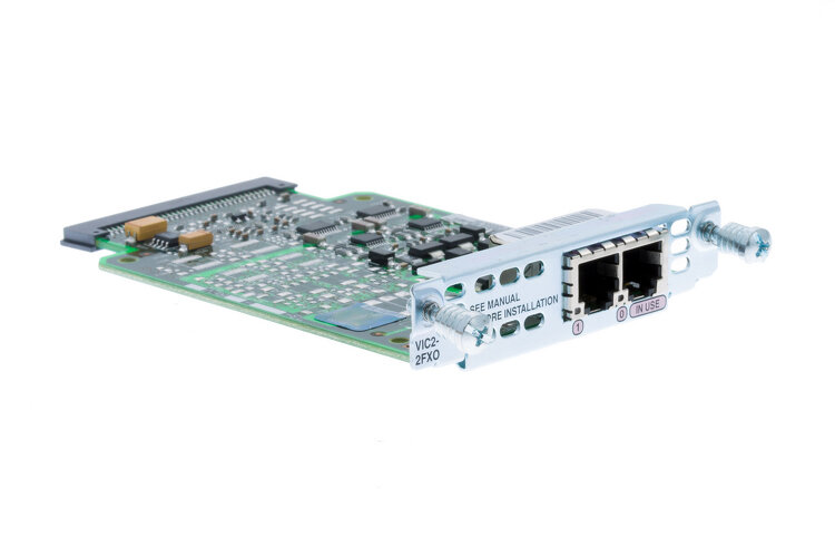 Модуль расширения CISCO VIC2-2FXO VOICE NETWORK CARD [73-8133-04]