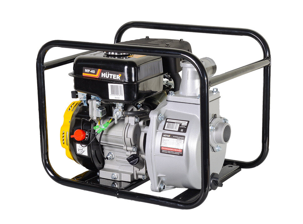 Мотопомпа Huter MP-40 2.8 л.с. 300 л/мин