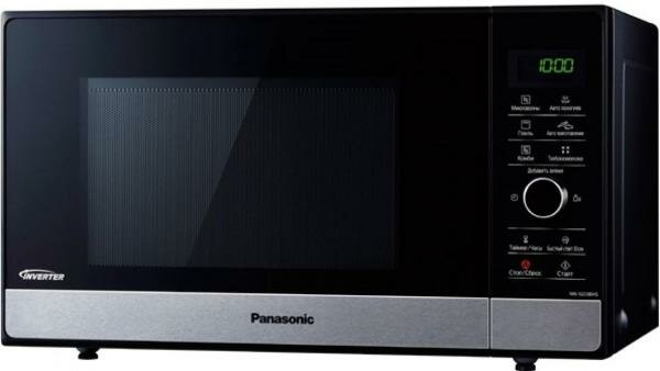 СВЧ Panasonic NN-SD38HSZPE 1000 Вт чёрный серебристый