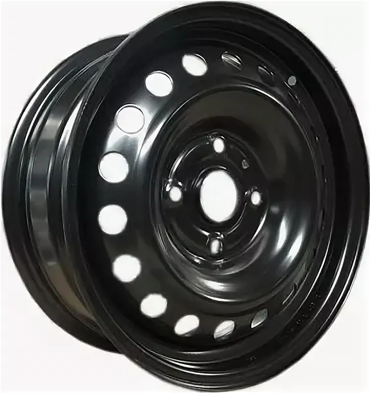 Колесные штампованные диски Eurodisk 65A36C ED 6x16 4x100 ET36 D60.1 Чёрный (9310832)