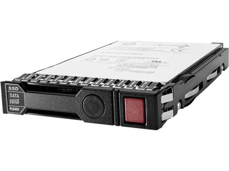 HPE 960GB 2.5"(SFF) 6G SATA Read Intensive Hot Plug SC Multi Vendor SSD (for HP Proliant Gen10 servers) (P18424-B21)