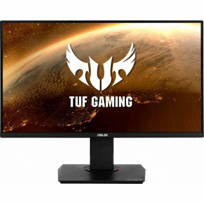 Монитор ASUS 28" VG289Q IPS LED 4K, TUF Gaming, 3840x2160, 5ms, 350cd/m2, 178°/178°, 100Mln:1, HDMI*2, DisplayPort, HDR10, 60Hz, FreeSync, колонки, Tilt, Swivel, Pivot, HAS, VESA, Black, 90LM05B0-B01170 ( VG289Q, дисплей ЖК, LCD, 4K, UHD )